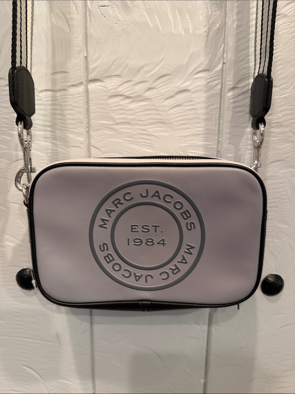 Marc Jacobs Pale Logo Camera Bag w/ Guitar Strap NWT